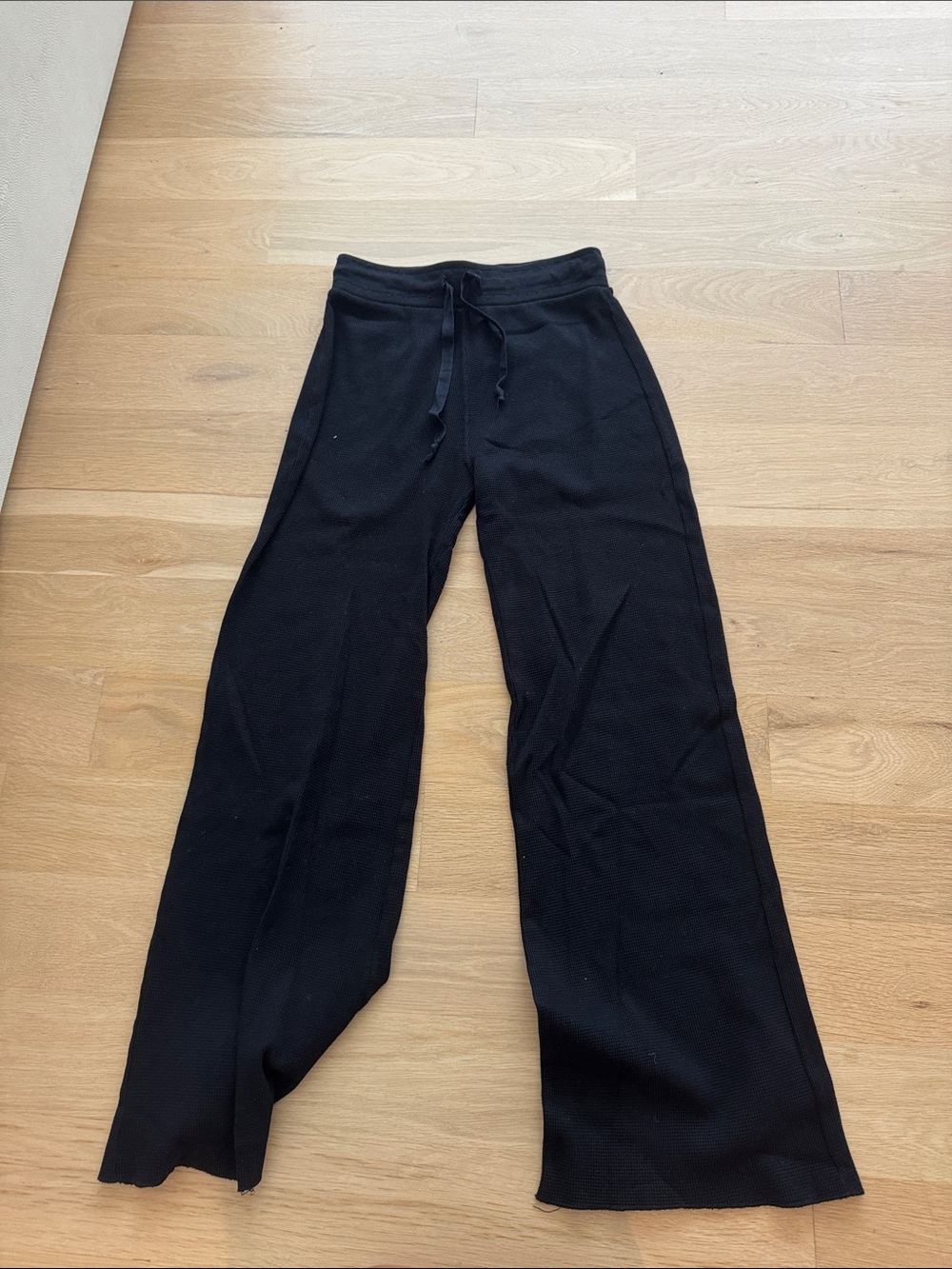 perfectwhitetee Black Straight Leg Pants